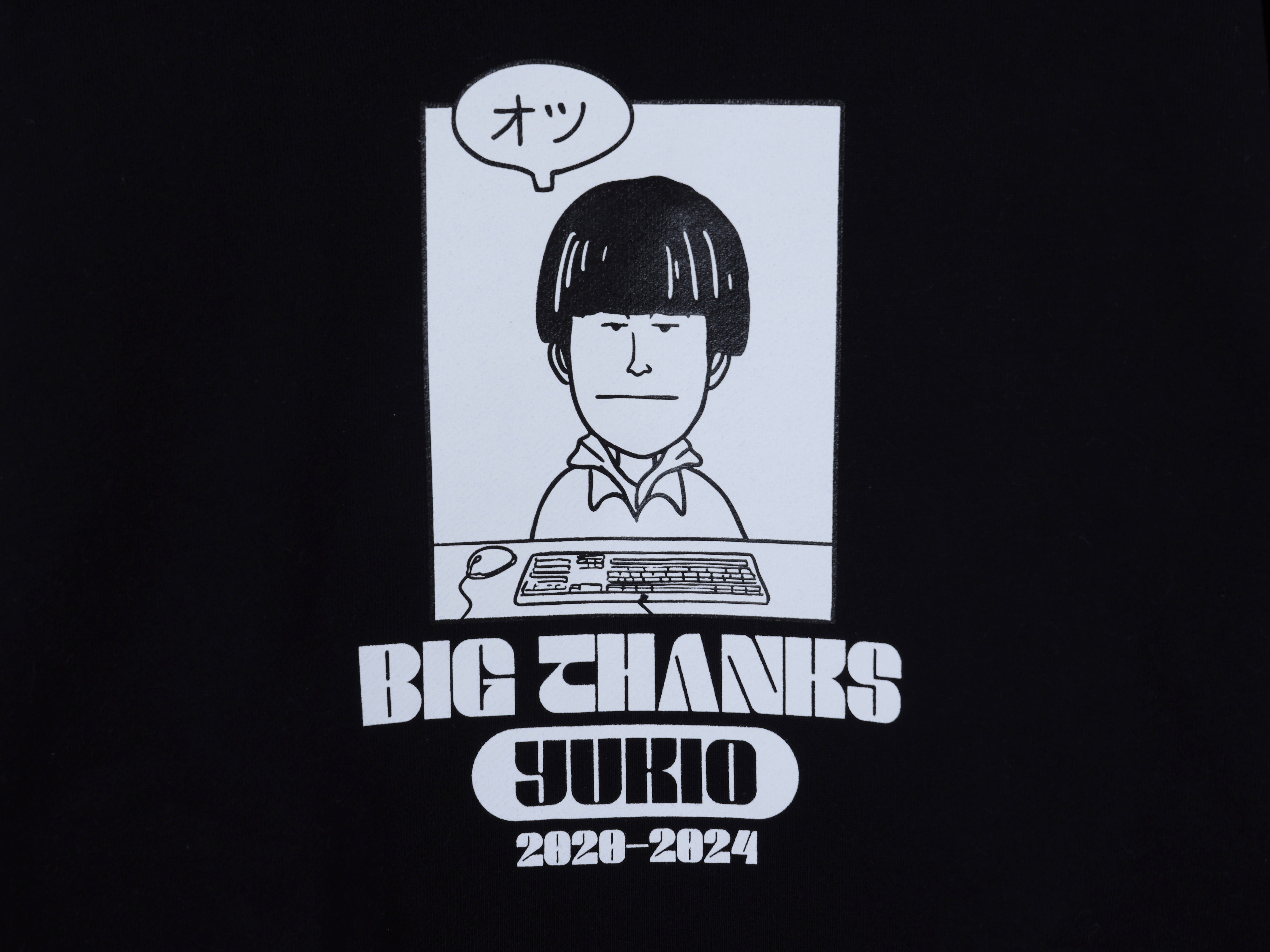 YUKIO - HOODIE BLACK