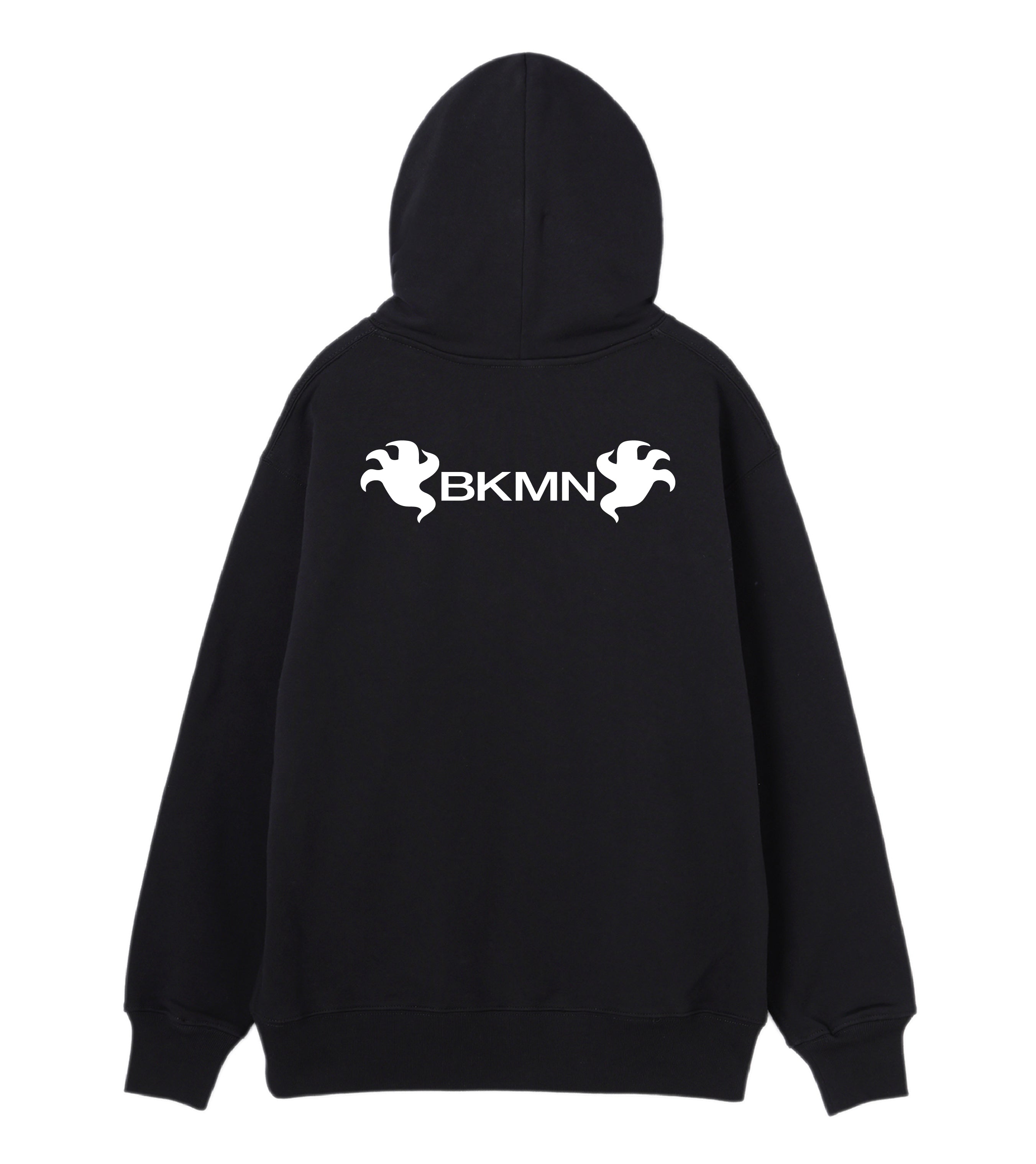 MO-MON- LOGO HOODIE BLACK