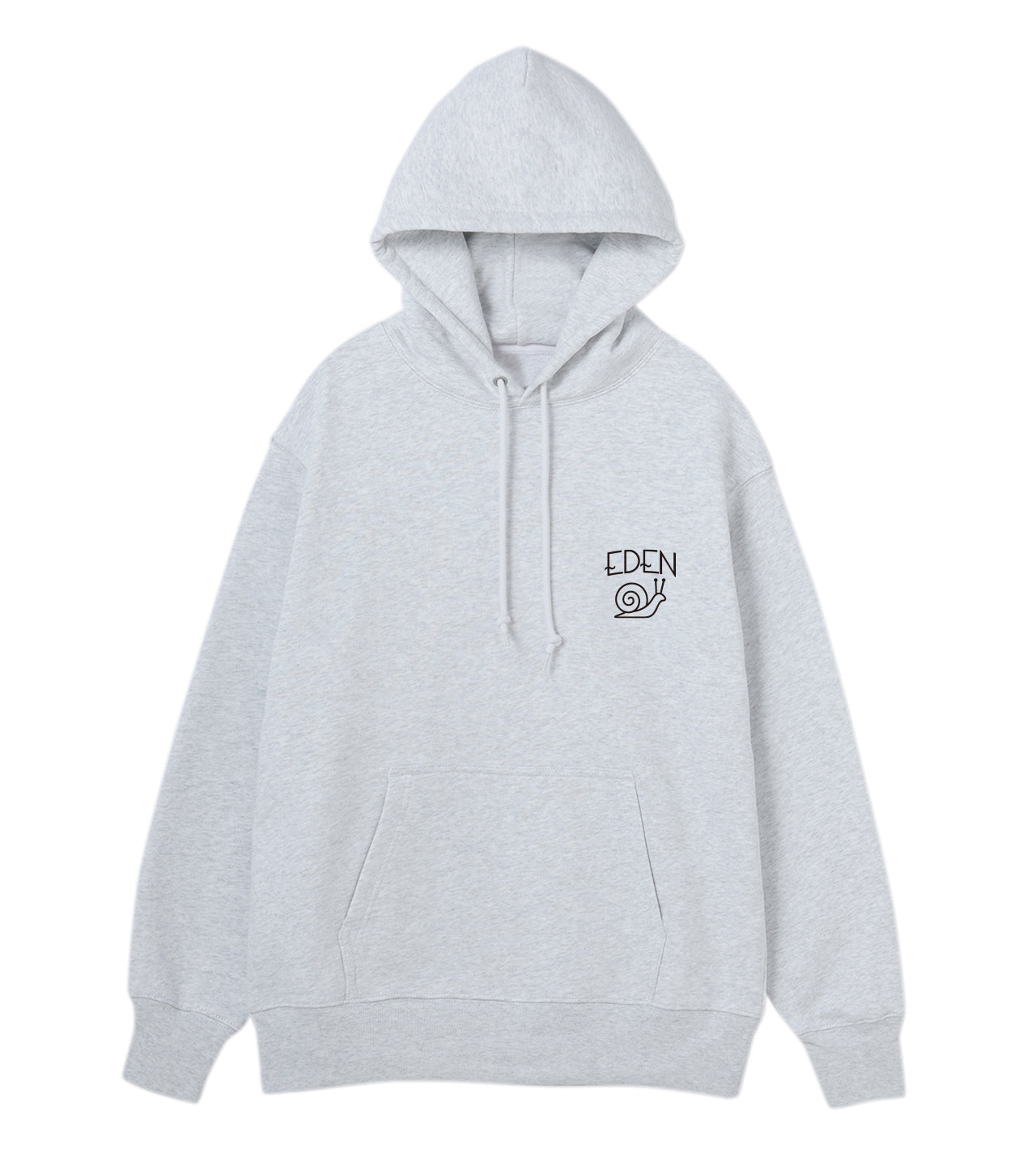 EDEN- LOGO HOODIE GRAY