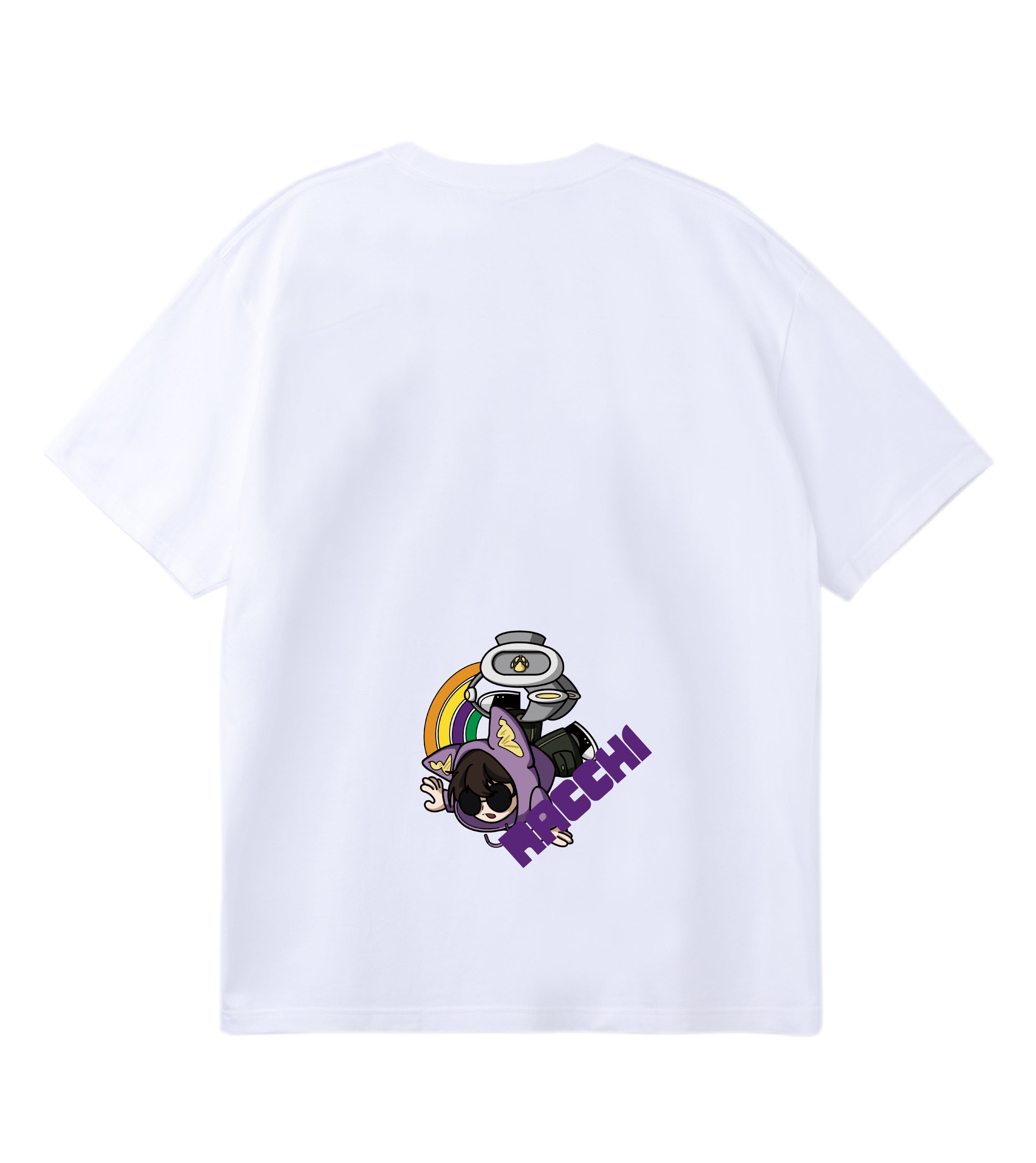 NACCHI - GRAPHIC TSHIRTS WHITE