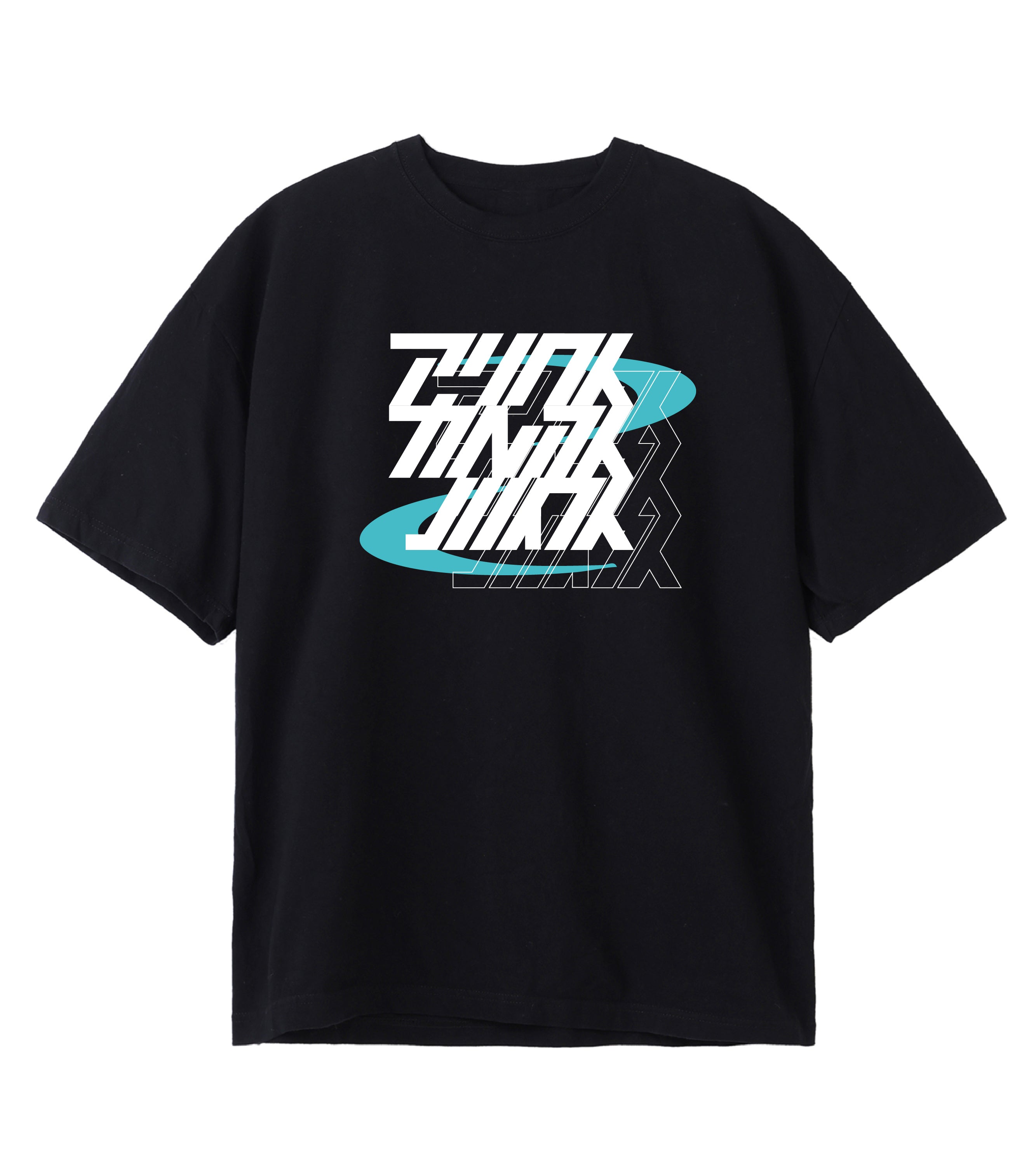 SATUKI - PRINTED TSHIRTS BLACK