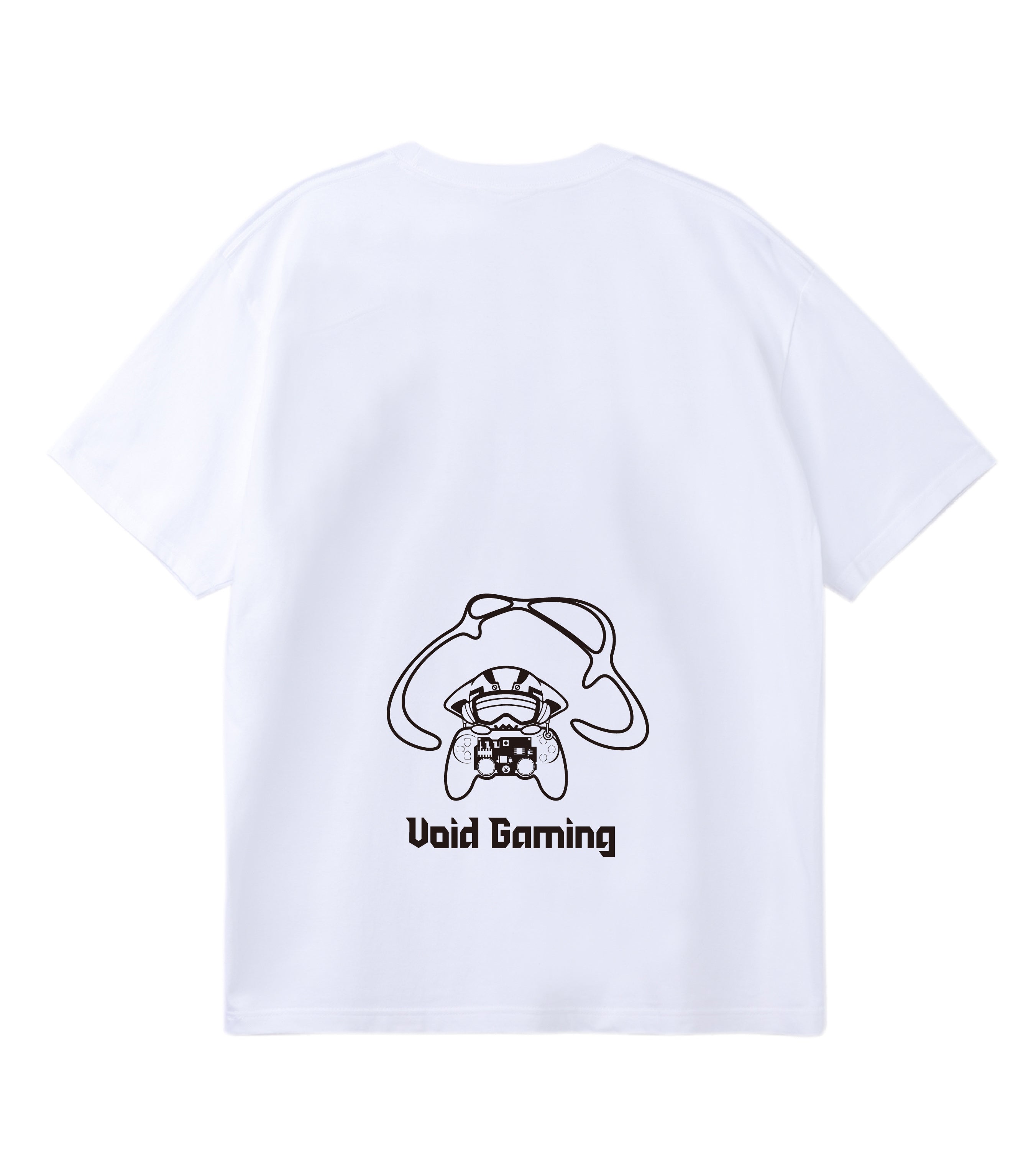 VOLzZ × Void Gaming- LOGO TSHIRT WHITE