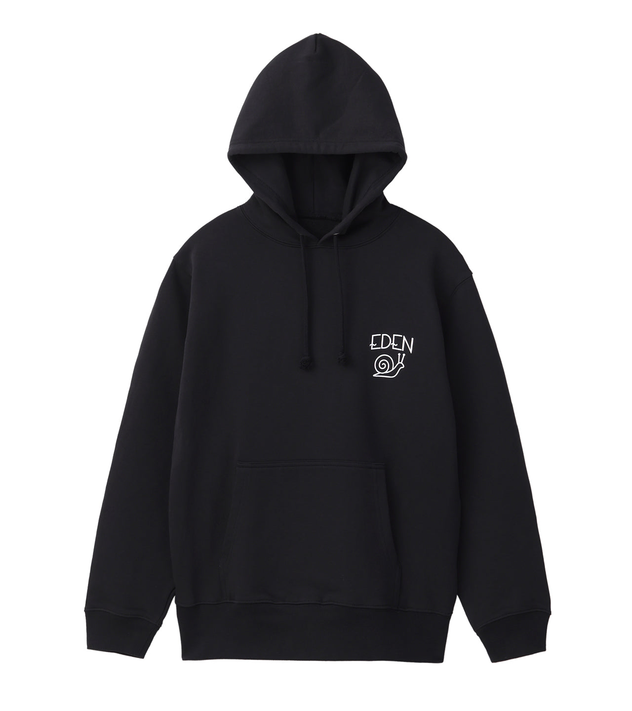 EDEN- LOGO HOODIE BLACK