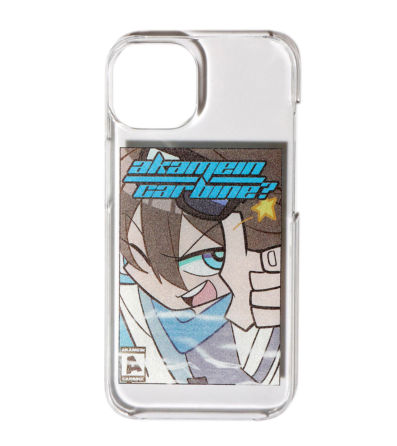 あかめいん - PHONE CASE CLEAR - iPhone