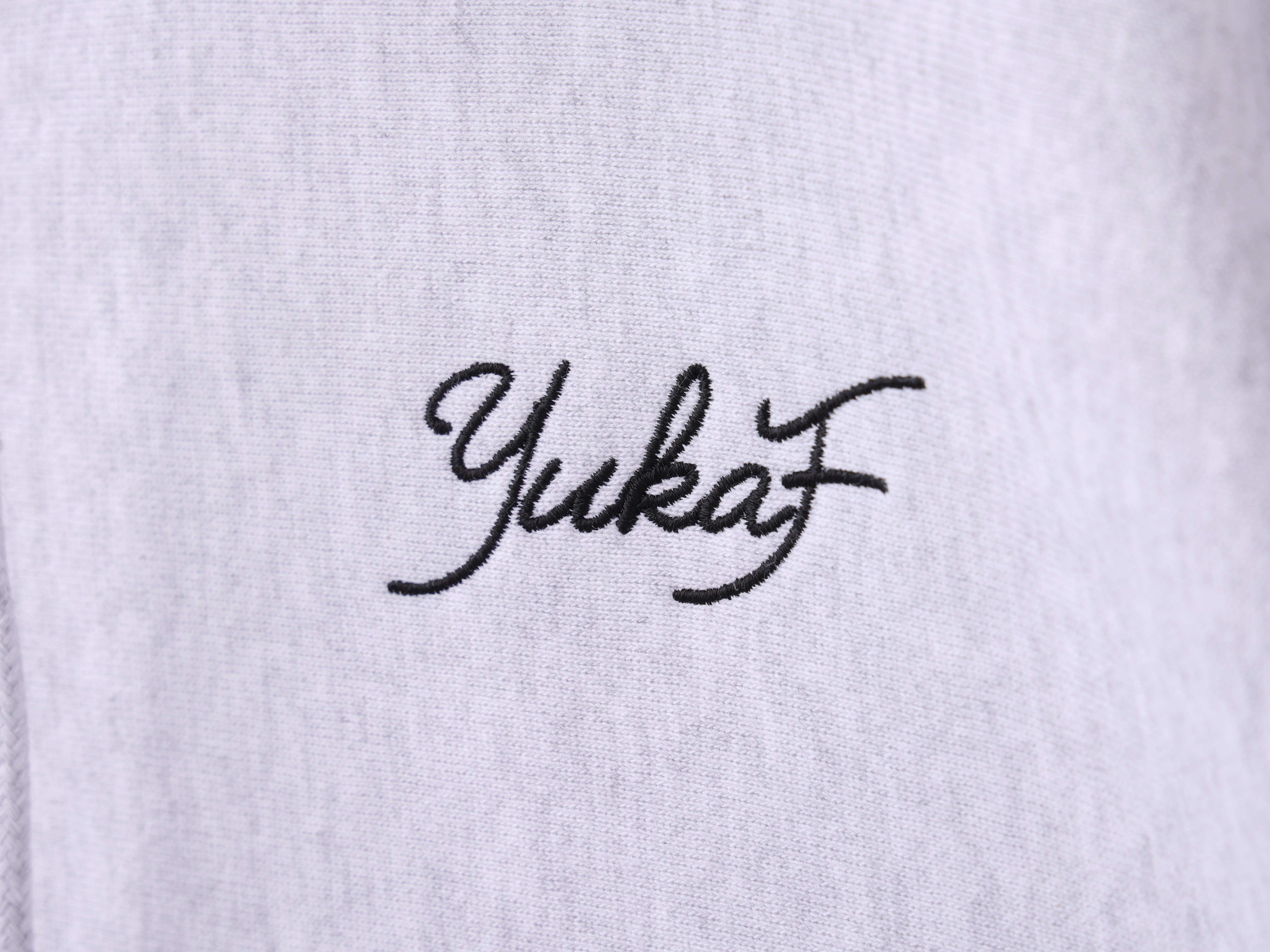 YukaF - PRINTED HOODIE GRAY