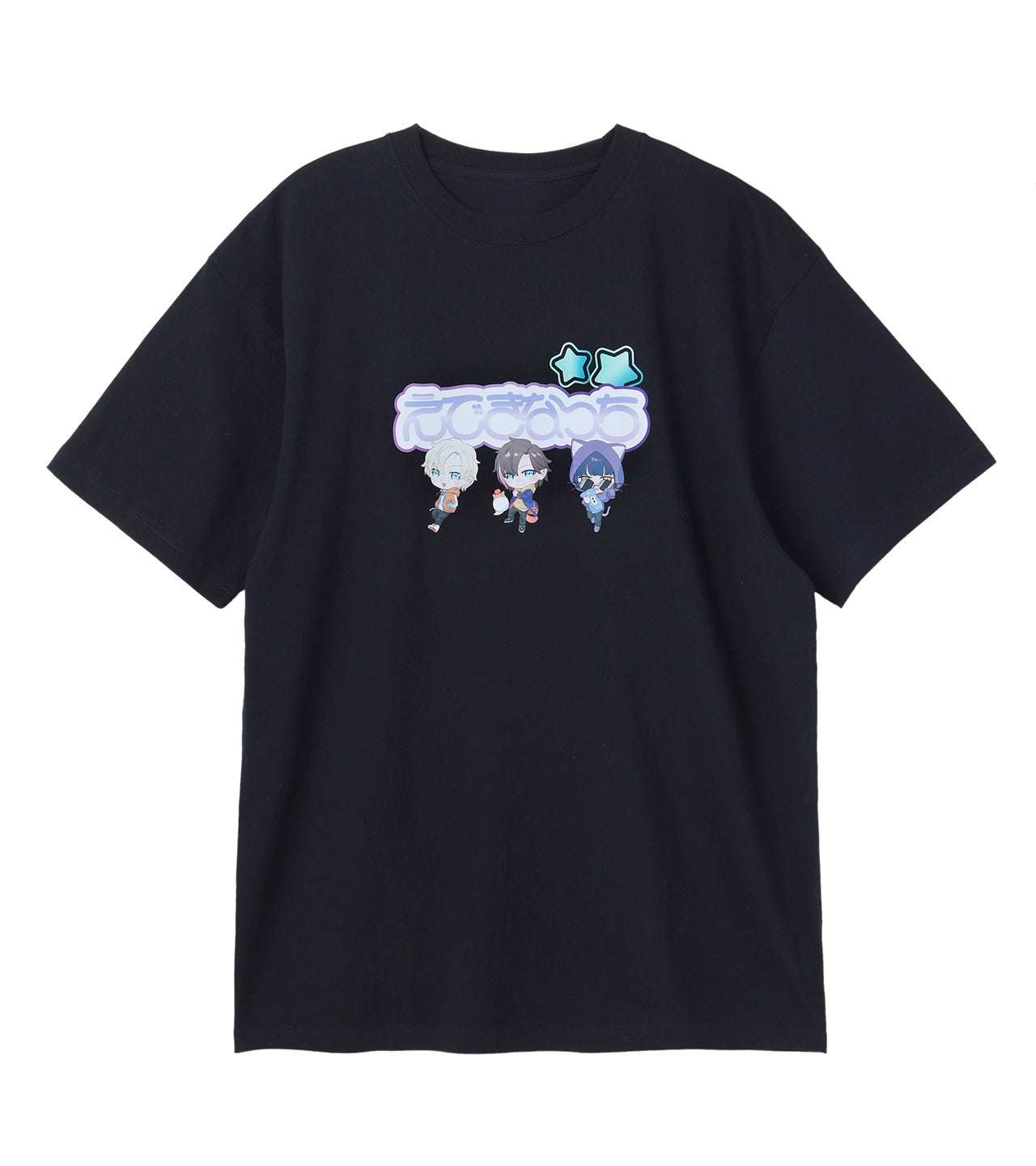 えできなっち - PRINTED TSHIRTS BLACK