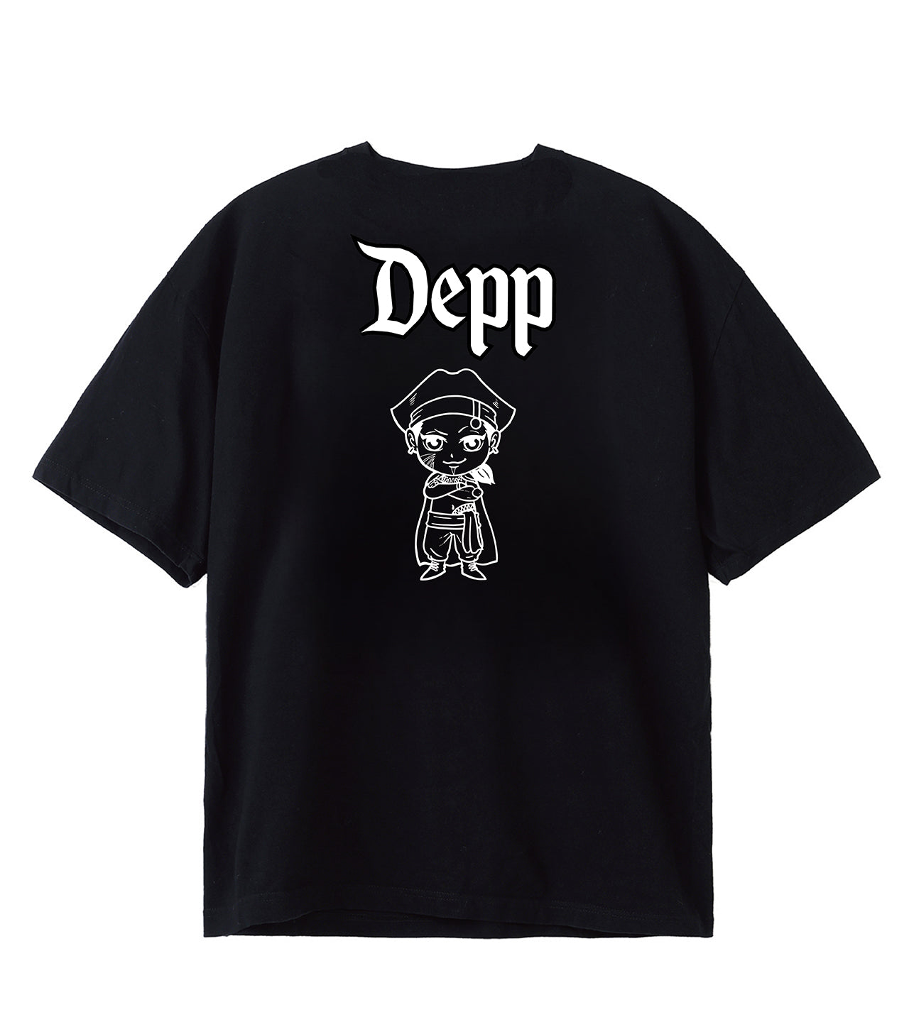 DEPP - TSHIRT BLACK