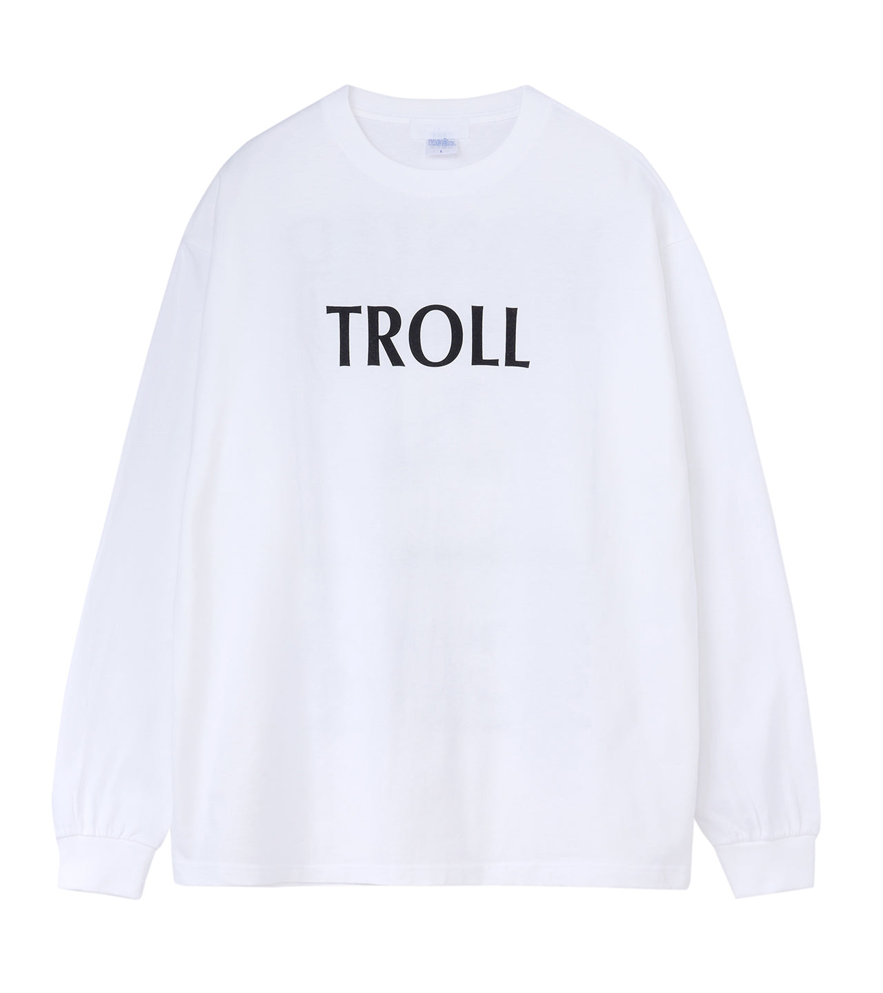 TROLL L/S TSHIRT - WHITE