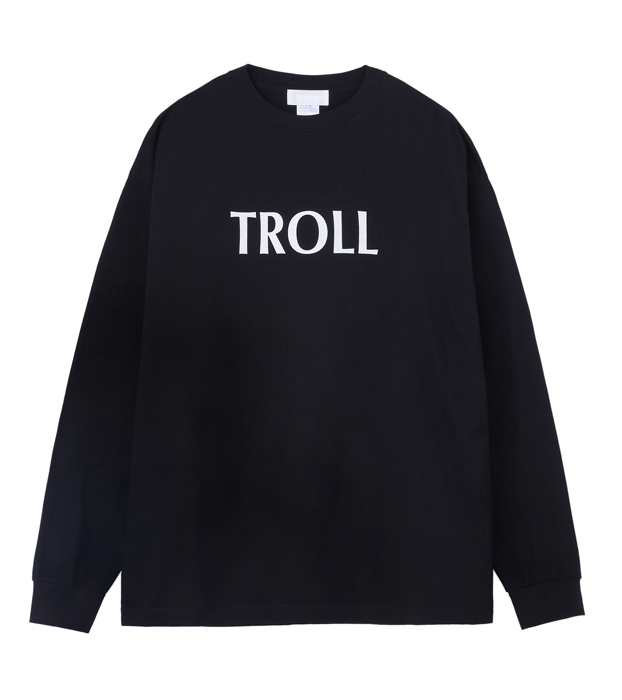 TROLL L/S TSHIRT - BLACK