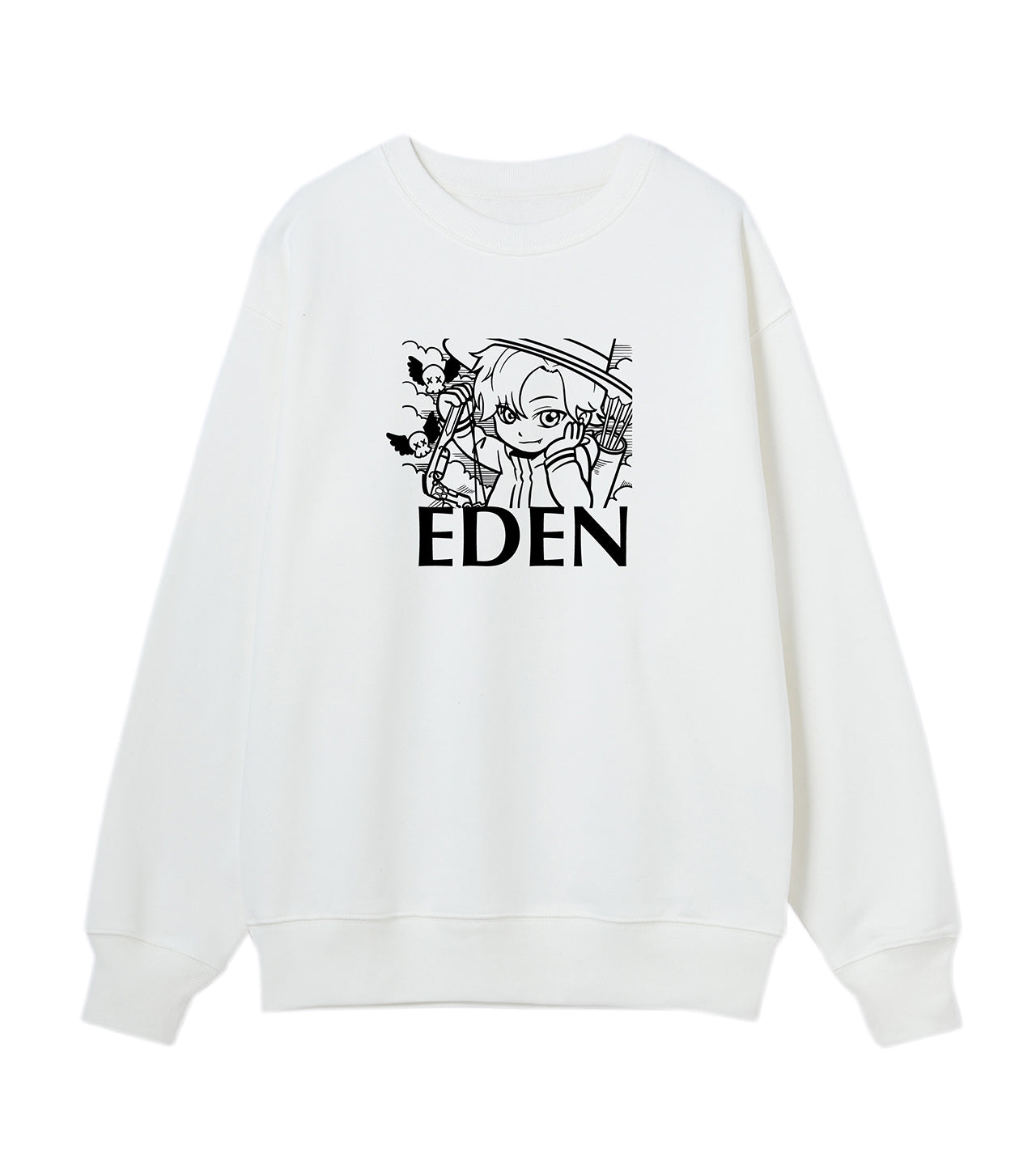 EDEN - EDEN PULLOVER WHITE