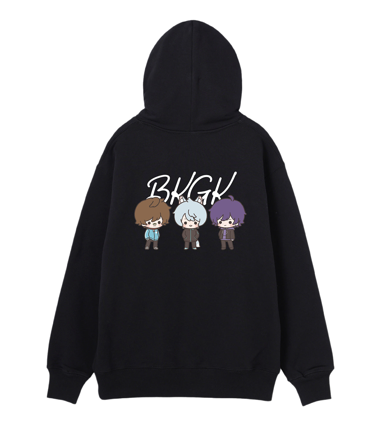 BKGK - CHARACTER HOODIE BLACK