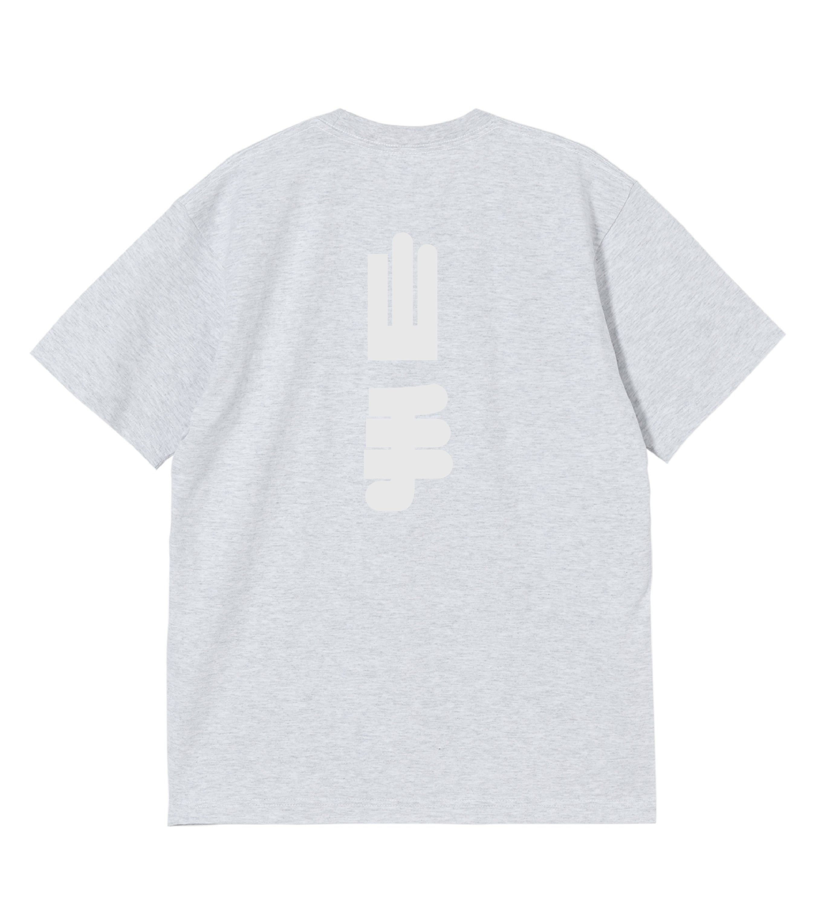 SAKU-GRAPHIC T SHIRT GRAY