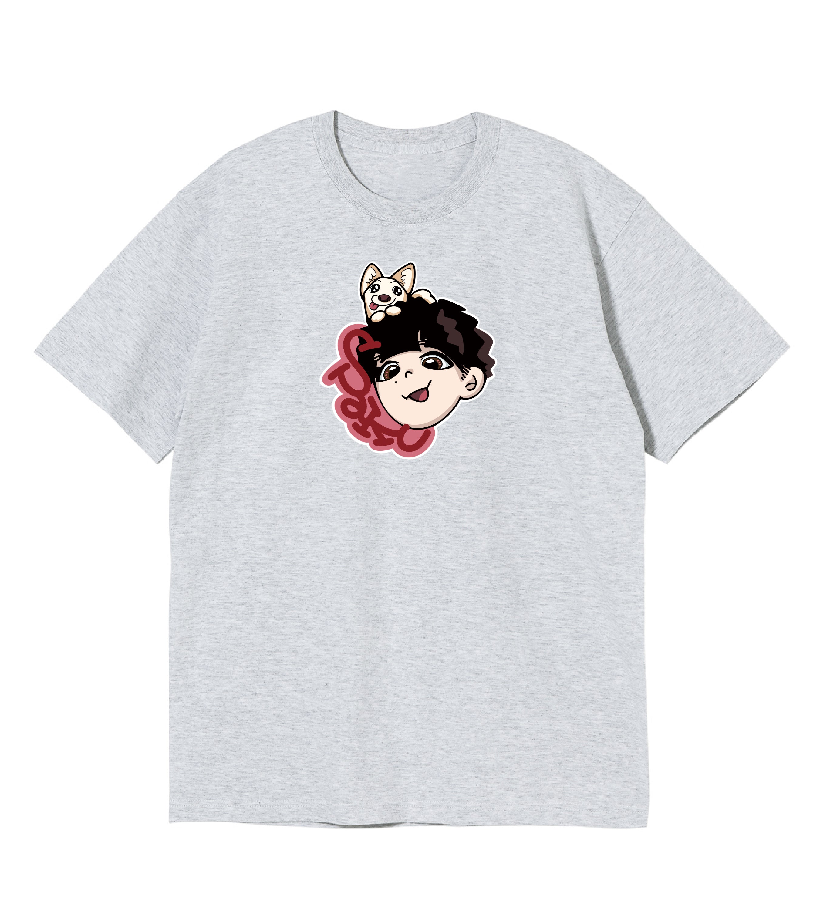 SAKU-GRAPHIC T SHIRT GRAY